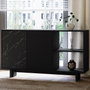 Hanah Home Ravello Juego de Muebles para Sala Mármol Negro
